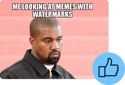Watermark meme